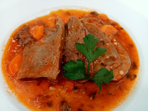 Stewed Beef Tongue